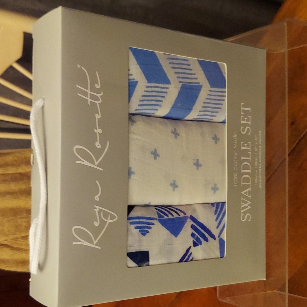 NEW | REYA ROSETTE | 3 PACK SWADDLE SET